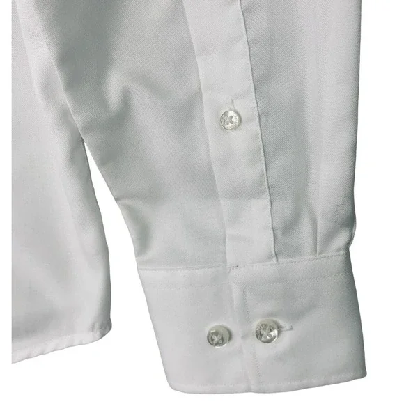 Christian Lacroix White Button Up Shirt Mens Size Small 14.5 NWT $130